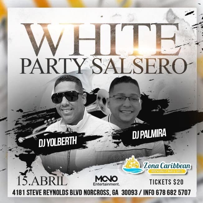 Event - White Party Salsero - Norcross, Georgia - April 15, 2023 | concert tickets