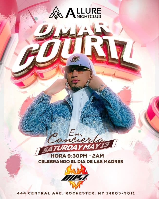 Event - Omar Courtz Mother’s Day weekend in Rochester NY - Rochester, New York - May 13, 2023 | concert tickets