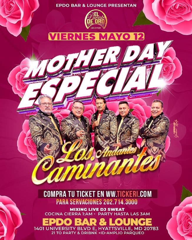 Event - Los Caminantes - Hyattsville, Maryland - May 12, 2023 | concert tickets