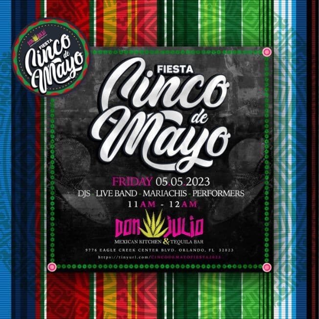 Event - CINCO DE MAYO FIESTA - Orlando, Florida - May 5, 2023 | concert tickets