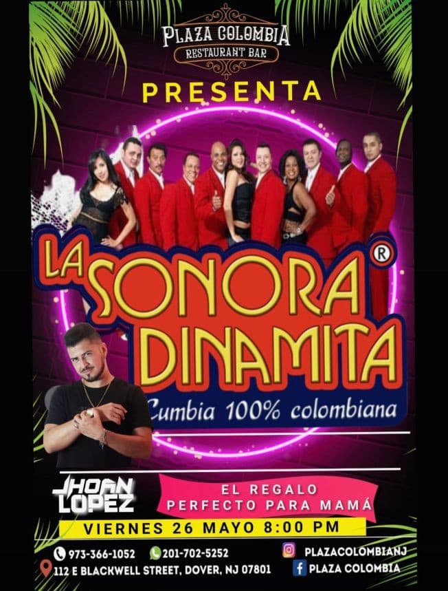 Event - La Sonora Dinamita - Dover, New Jersey - May 26, 2023 | concert tickets