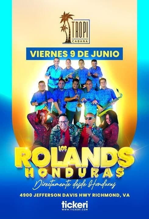 Event - LOS ROLANDS DE HONDURAS EN CONCIERTO ! RICHMOND VIRGINIA - Richmond, Virginia - June 9, 2023 | concert tickets