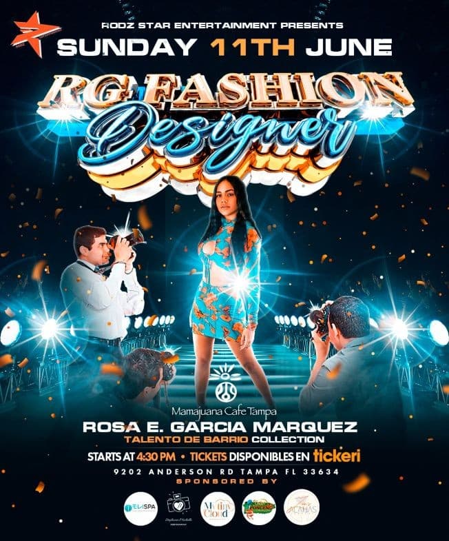 Event - RG FASHION SHOW TALENTO DE BARRIO - Tampa, Florida - June 25, 2023 | concert tickets