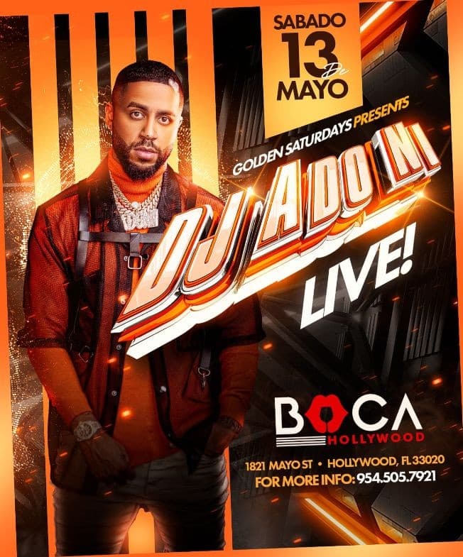 Event - Dj Adonis - Hollywood, Florida - May 13, 2023 | concert tickets