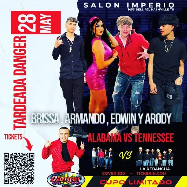 Event - BRISSA Y ARMANDO EN NASHVILLE TN - Nashville, Tennessee - May 28, 2023 | concert tickets