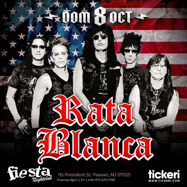 Event - RATA BLANCA EN NEW JERSEY