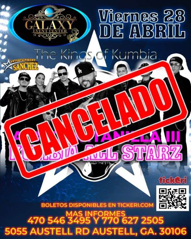 Event - A.B Quintanilla III Kumbia All Starz - AUSTELL, Georgia - April 28, 2023 | concert tickets