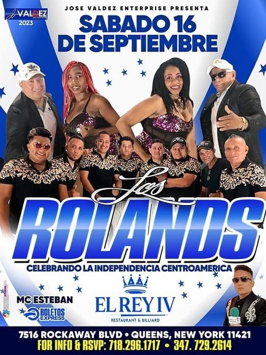 Event - LOS ROLANDS EN CONCIERTO ! VP - QUEENS NEW YORK - Queens, New York - September 16, 2023 | concert tickets