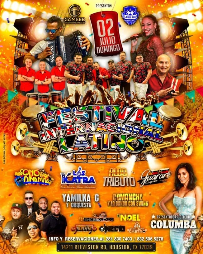 Event - Festival Internacional Latino - Houston, Texas - July 2, 2023 | concert tickets