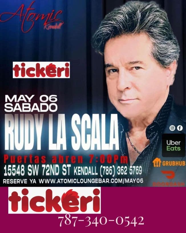 Event - Rudy La Scala - Miami, Florida - May 6, 2023 | concert tickets