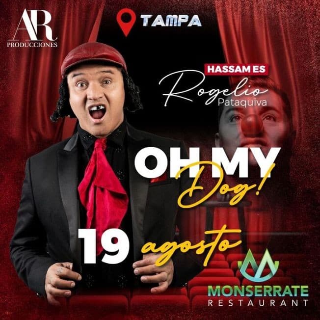 Event - HASSAM EN VIVO CON SU NUEVO SHOW ''OH MY DOG''  EN TAMPA - Tampa, Florida - August 19, 2023 | concert tickets