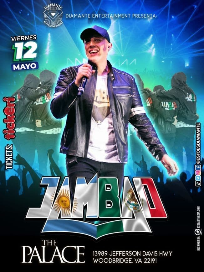 Event - JAMBAO EN VIRGINIA - Woodbridge, Virginia - May 12, 2023 | concert tickets