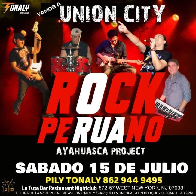 Event - Concierto Rock Peruano - West New York, New Jersey - July 15, 2023 | concert tickets