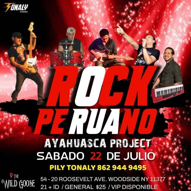 Event - Rock Peruano en Queens New York - Woodside, New York - July 22, 2023 | concert tickets