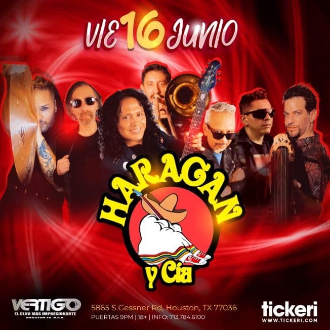 Event - HARAGAN Y CIA EN HOUSTON - Houston, Texas - June 16, 2023 | concert tickets