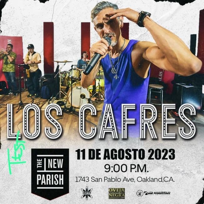Event - LOS CAFRES - Oakland, California - August 11, 2023 | concert tickets