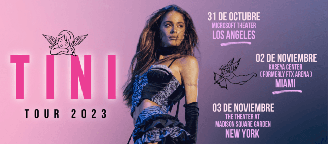 Event - TINI TOUR 2023  NEW YORK NY - New York, New York - November 3, 2023 | concert tickets