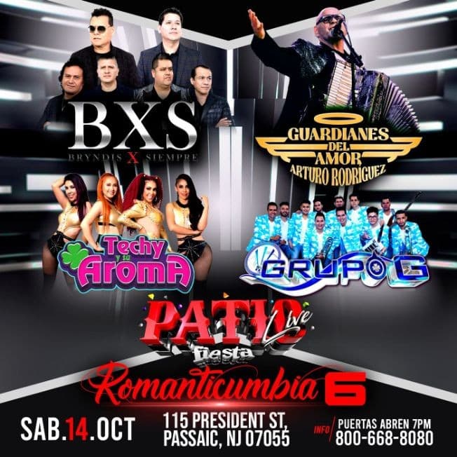 Event - ROMANTICUMBIA EN NEW JERSEY