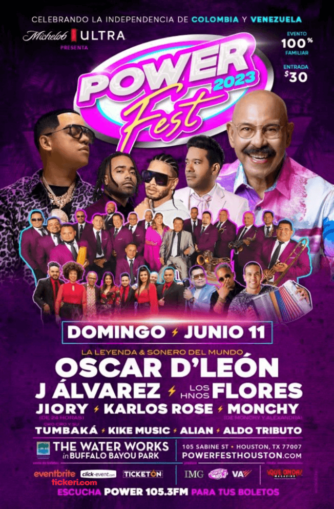 Event - POWER FEST 2023 - Houston, Texas - June 11, 2023 | concert tickets