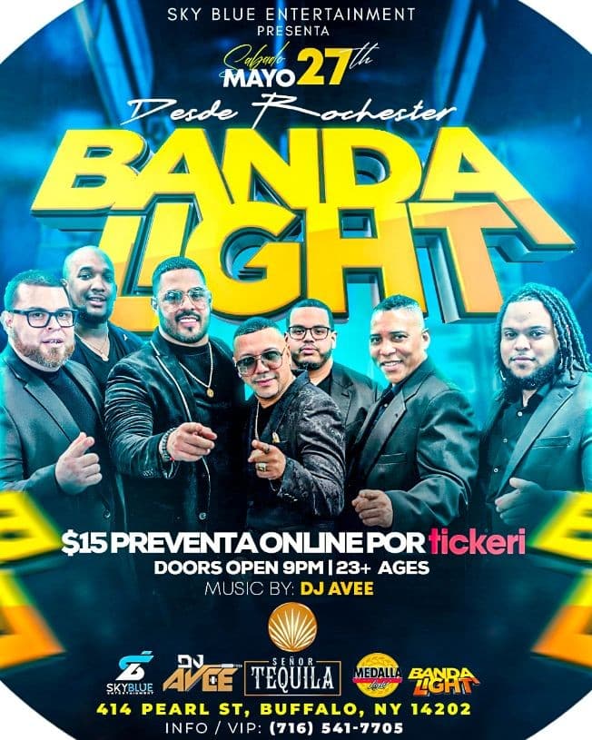 Event - BANDA LIGHT EN VIVO- CANCELADO - Buffalo, New York - May 27, 2023 | concert tickets