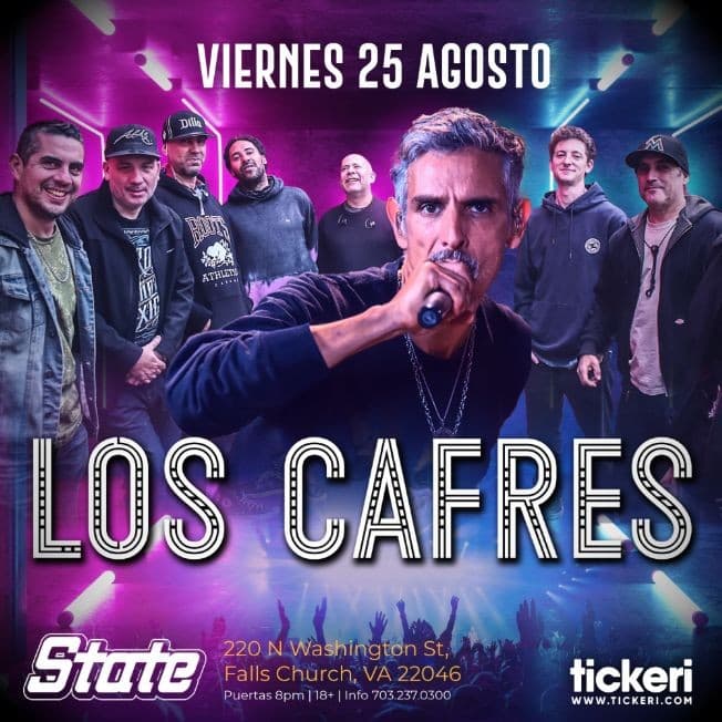 Event - LOS CAFRES EN VIRGINIA - Falls Church, Virginia - 25 de agosto de 2023 | concert tickets