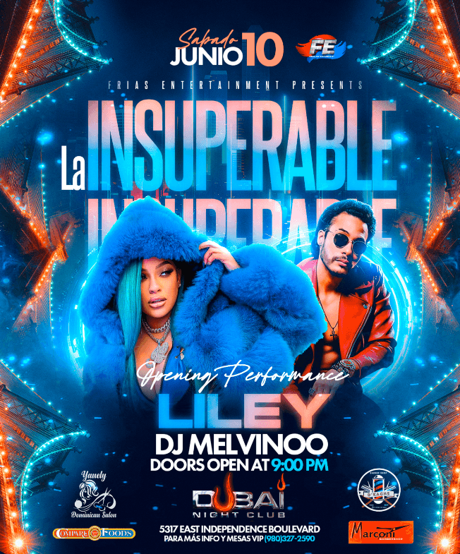 Event - LA INSUPERABLE - Charlotte, North Carolina - June 10, 2023 | concert tickets