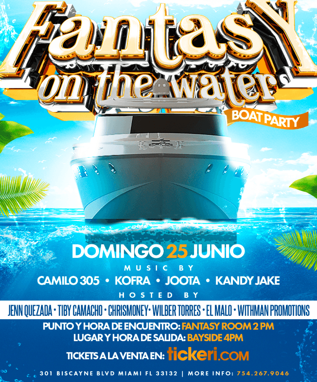 Event - FANTASY ON THE WATER - Miami, Florida - June 25, 2023 | concert tickets