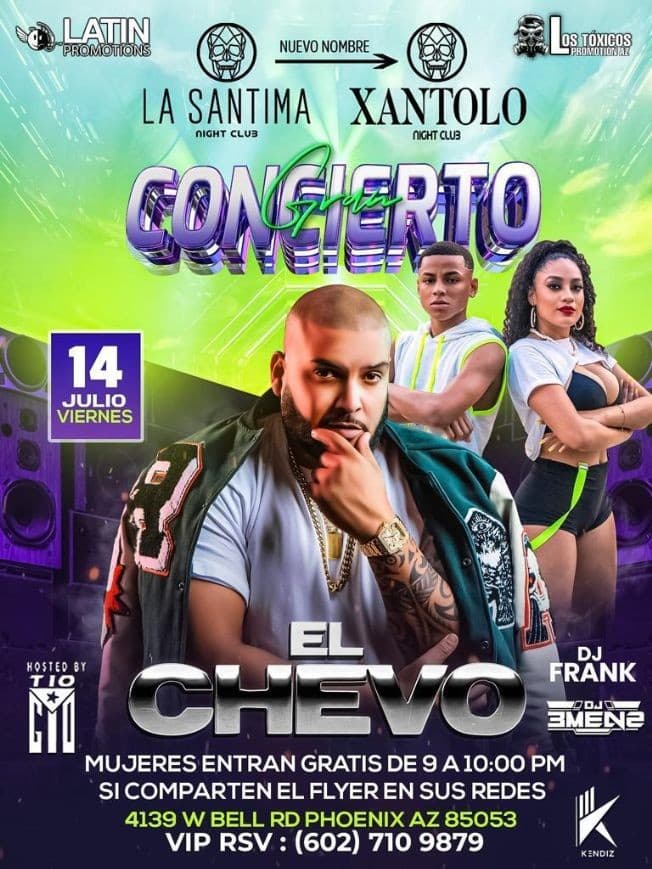 Event - EL CHEVO GRAN CONCIERTO ! PHOENIX ARIZONA - Phoenix, Arizona - July 14, 2023 | concert tickets