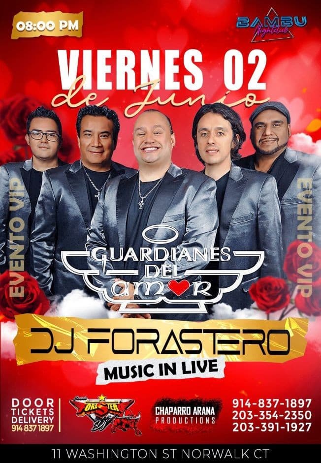 Event - GUARDIANES DEL AMOR EN CONCIERTO !  NORWALK CONNECTICUT - Norwalk, Connecticut - June 2, 2023 | concert tickets