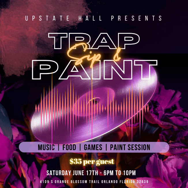 Event - Trap Sip & Paint - Orlando, Florida - June 17, 2023 | concert tickets