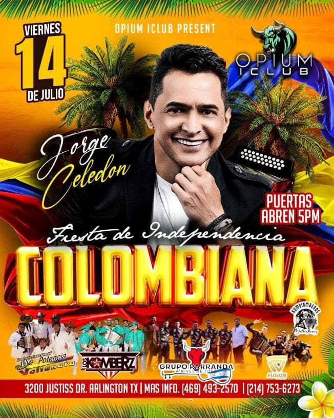 Event - JORGE CELEDON EN CONCIERTO ! ARLINGTON TEXAS - Arlington, Texas - July 14, 2023 | concert tickets