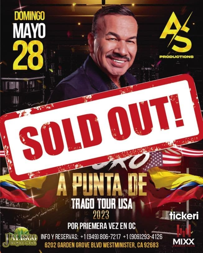 Event - EL CHARRITO NEGRO con "A Punta De Trago Tour Usa 2023" - Westminster, California - May 28, 2023 | concert tickets