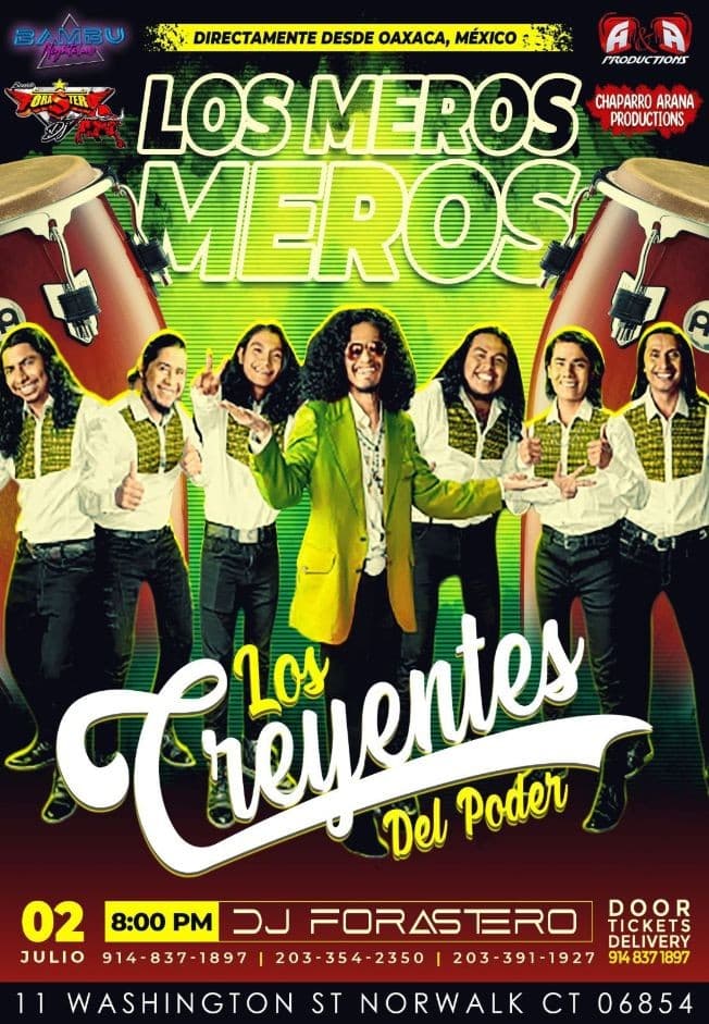 Event - LOS CREYENTES DEL PODER EN CONCIERTO ! NORWALK CONNECTICUT - Norwalk, Connecticut - July 2, 2023 | concert tickets