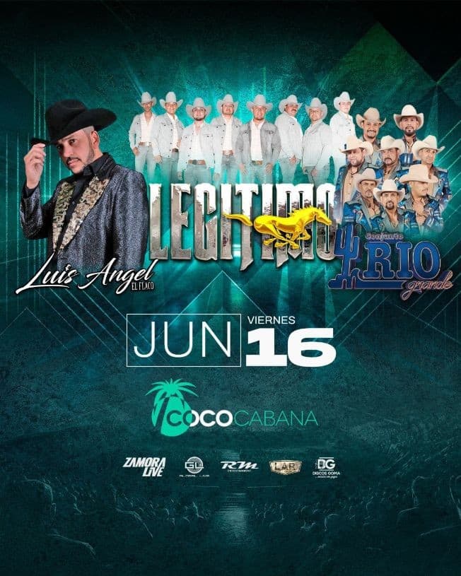Event - LUIS ANGEL EL FLACO, Grupo Legítimo & Conjunto Río Grande - Adelphi, Maryland - June 16, 2023 | concert tickets