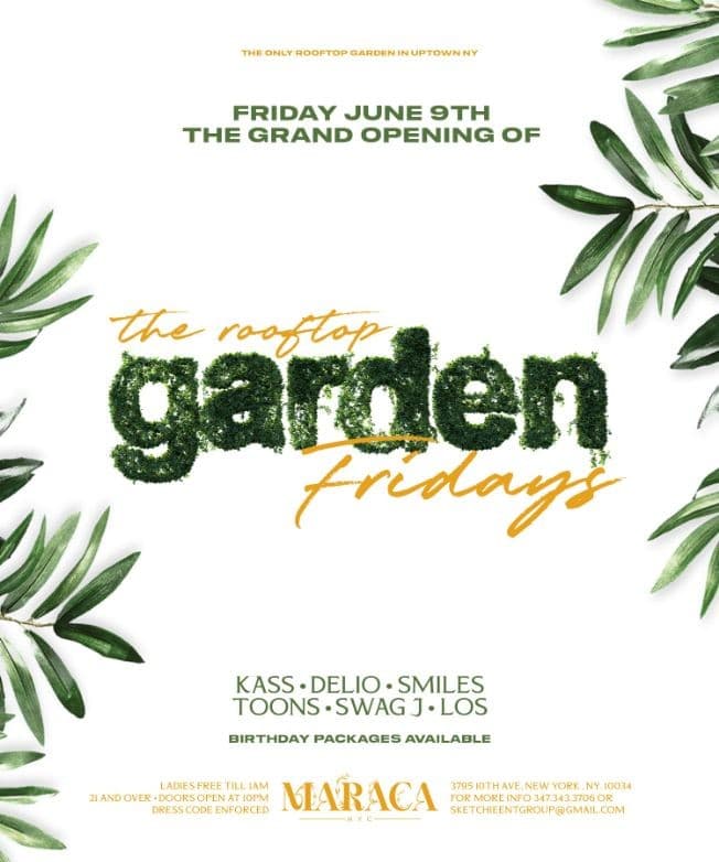 Event - Romeo Santos Concert After Party The Rooftop Garden Fridays At Maraca NYC - New York, New York - June 9, 2023 | concert tickets
