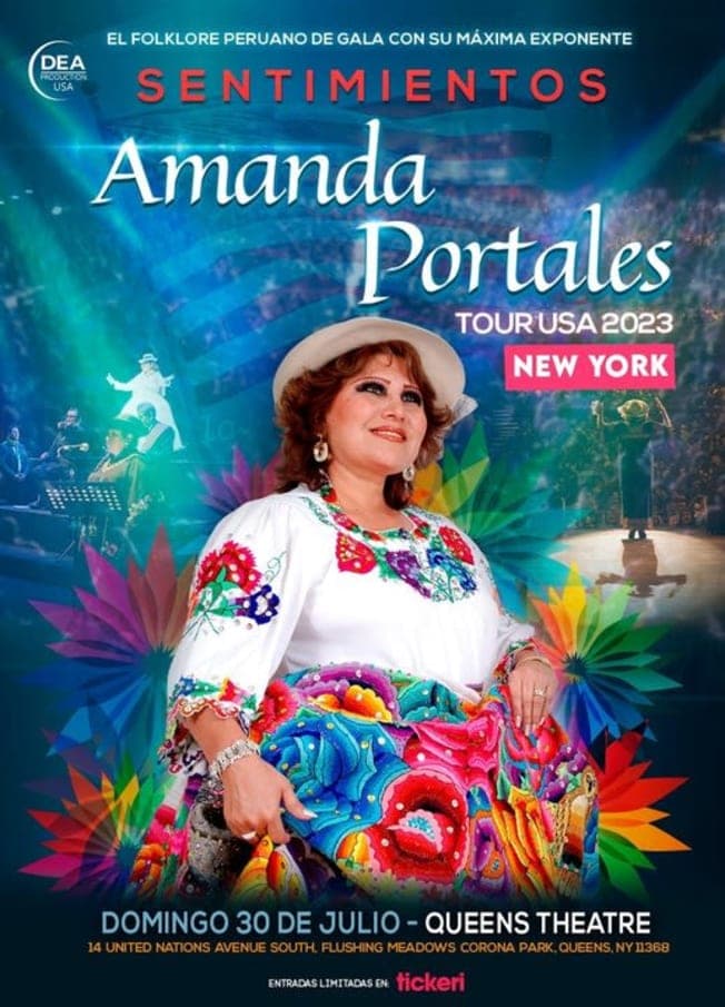 Event - AMANDA PORTALES EN CONCIERTO ! NEW YORK - Queens, New York - July 30, 2023 | concert tickets
