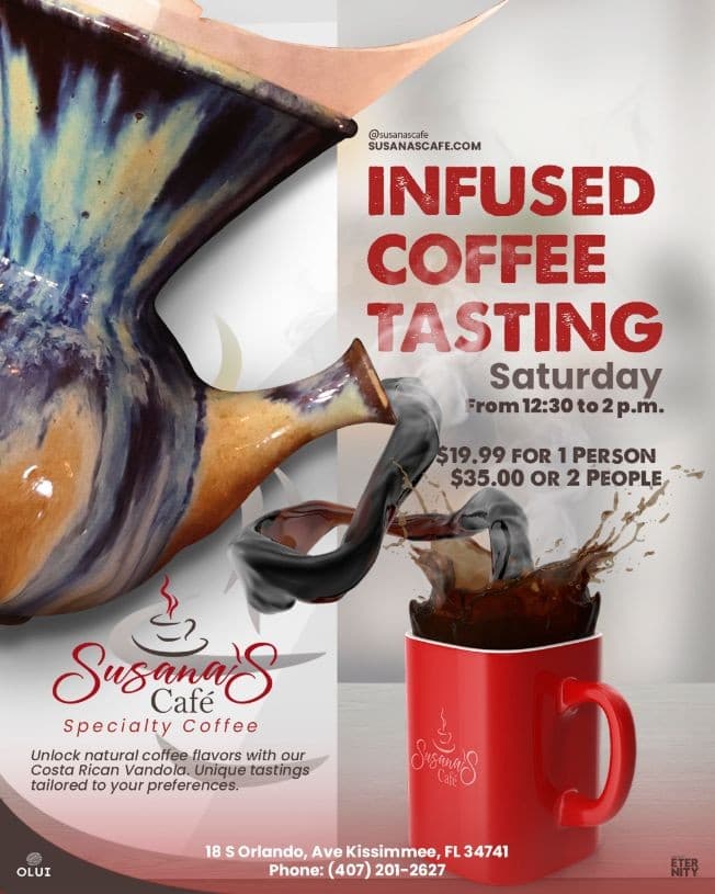 Event - Infused Coffee Tasting Event - Kissimmee, Florida - June 3, 2023 | concert tickets