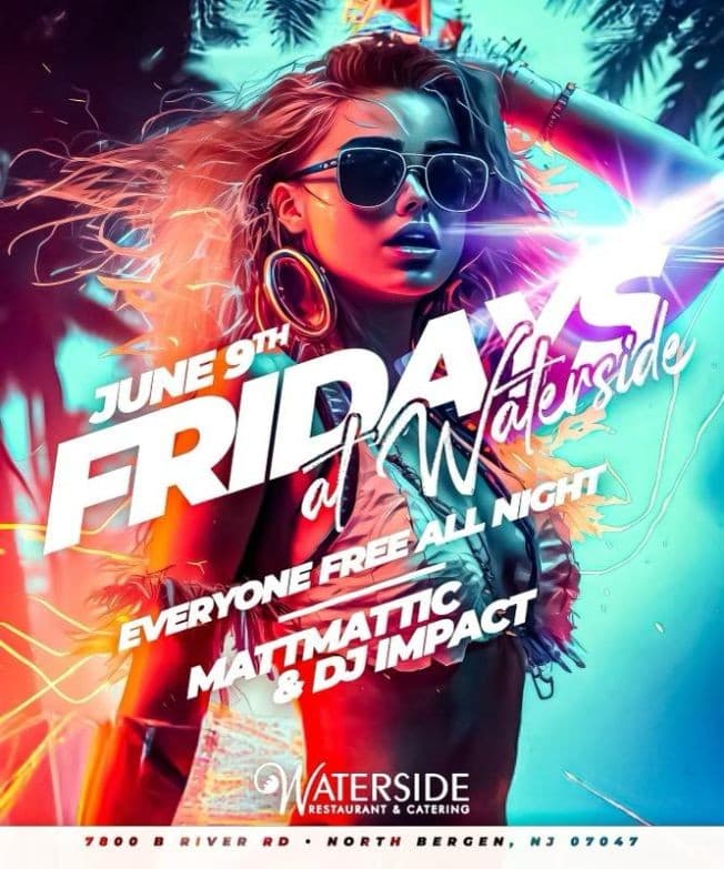 Event - Fridays Pre Puerto Rican Day Parade At Waterside Restaurant & Catering - North Bergen, New Jersey - June 9, 2023 | concert tickets