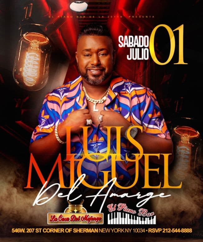 Event - LUIS MIGUEL DEL AMARGUE - New York, New York - July 1, 2023 | concert tickets