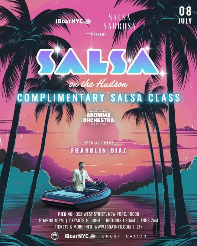 Event - SALSA on the HUDSON Boat Party Cruise - New York, New York - July 8, 2023 | concert tickets