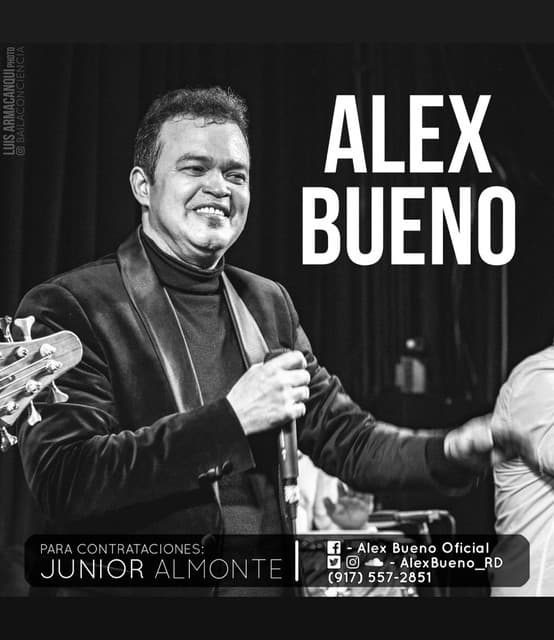 Artist "Alex Bueno" 381e473c-e8b8-47a6-8373-6e3a006a31d5 on Tickeri