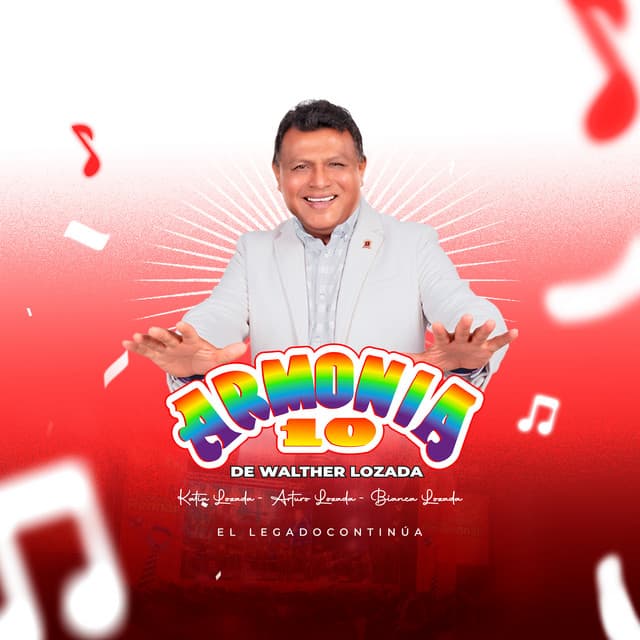Artist "Armonía 10 de Walther Lozada" 0a85a0da-955e-49d3-8faa-5ac65c812b54 on Tickeri