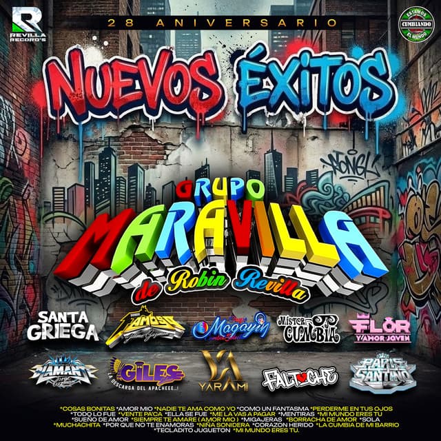 Artist "Grupo Maravilla De Robin Revilla" ad8356ea-56b2-4259-a7bd-35ba3fcfaf79 on Tickeri