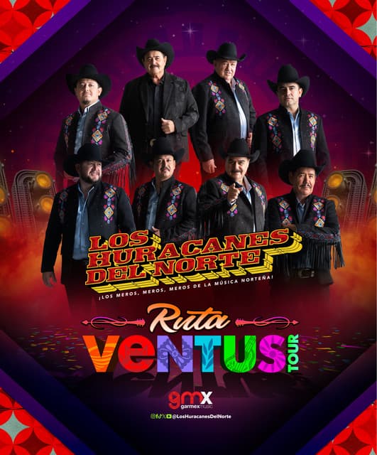 Artist "Los Huracanes del Norte" 2f752168-1b9c-4034-9d0e-f035e10c4702 on Tickeri