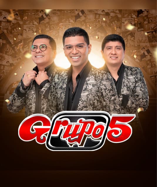 Artist "Grupo 5" 2ebbe5c4-b0bd-49a1-bd2f-f9e7c778cd62 on Tickeri