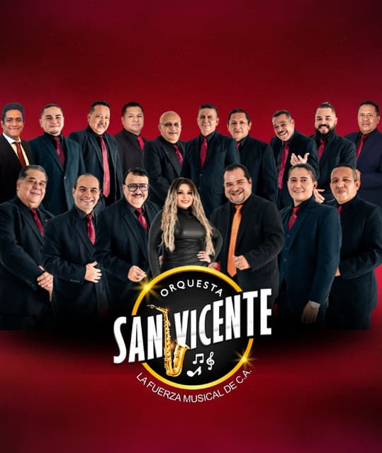 Artist "Orquesta San Vicente" 560e5e64-370e-4ef7-946e-3ffbda98a3c3 on Tickeri