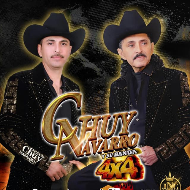 Artist "Chuy Navarro y su Banda La 4 x 4" da5ffc45-8b2e-43c8-92a4-fbfc081b4f07 on Tickeri